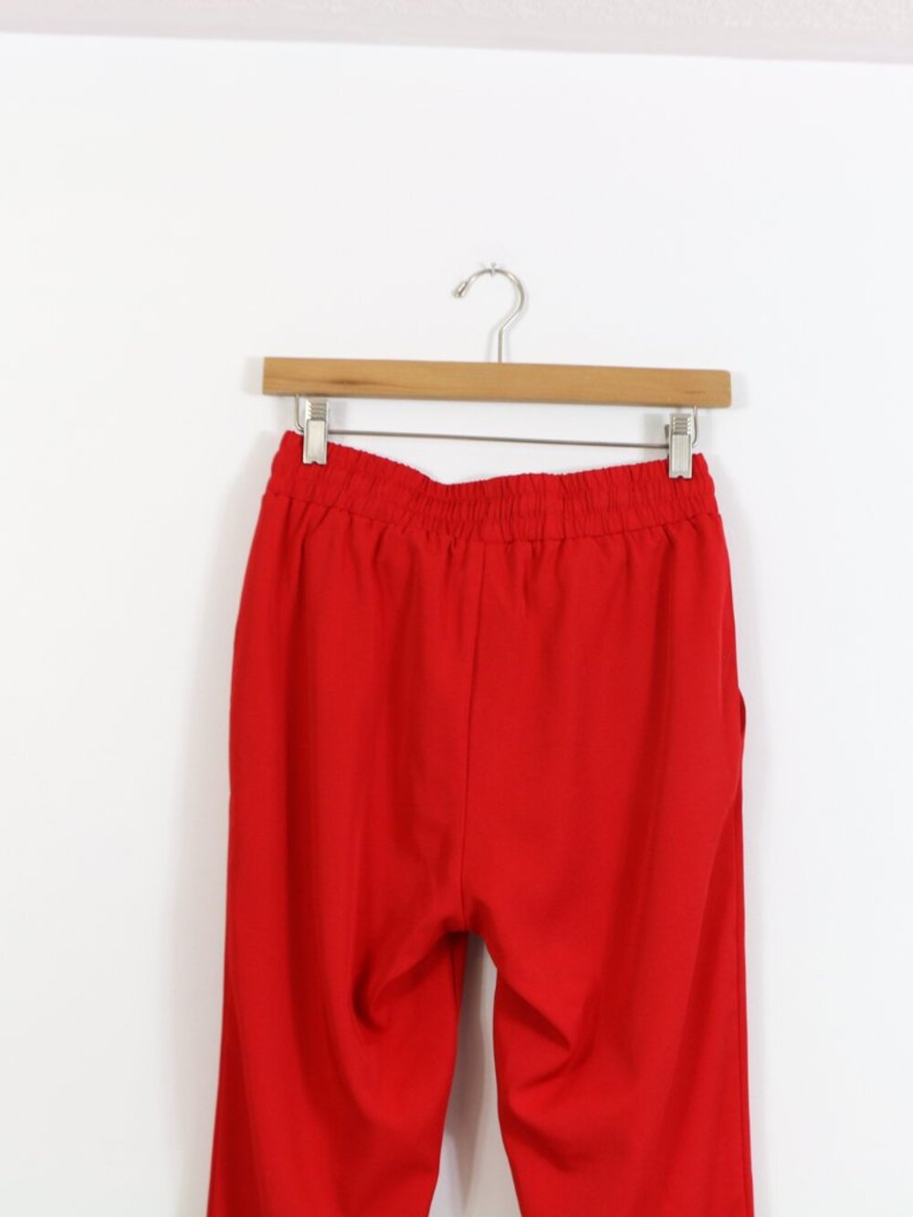 *Revamped Red Drawstring Jogger Pant - Picture 6 of 7